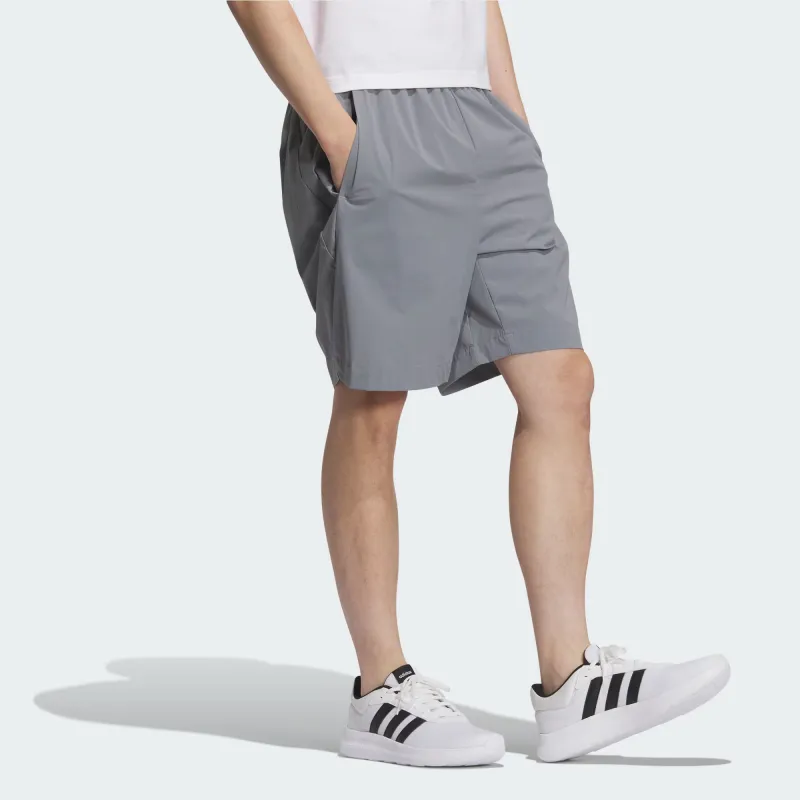 Adidas WZ STRETCH WOVEN SHORTS Casual Shorts Men's Light Gray-3