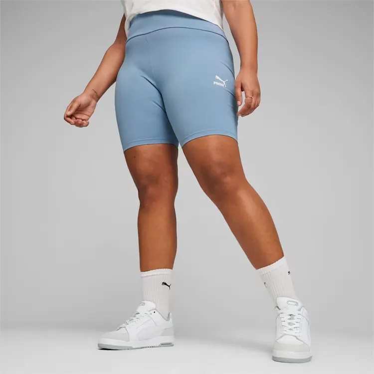 PUMA CLASSICS Women's Short Tights Casual Shorts Women's Zen Blue-2