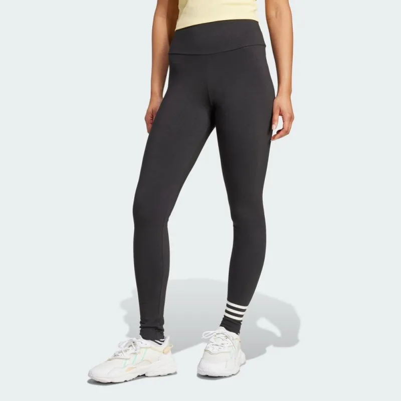 Adidas Women's Neuclassics Full Length Leggings Black/Cloud White-2