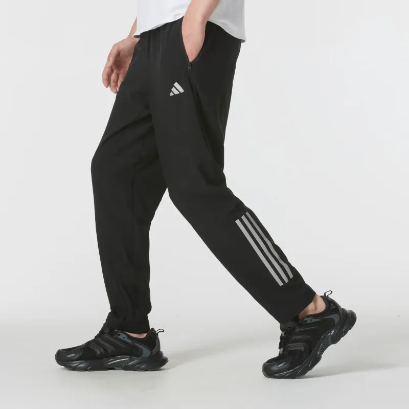 Adidas Knitted Sweatpants Men's Black-4