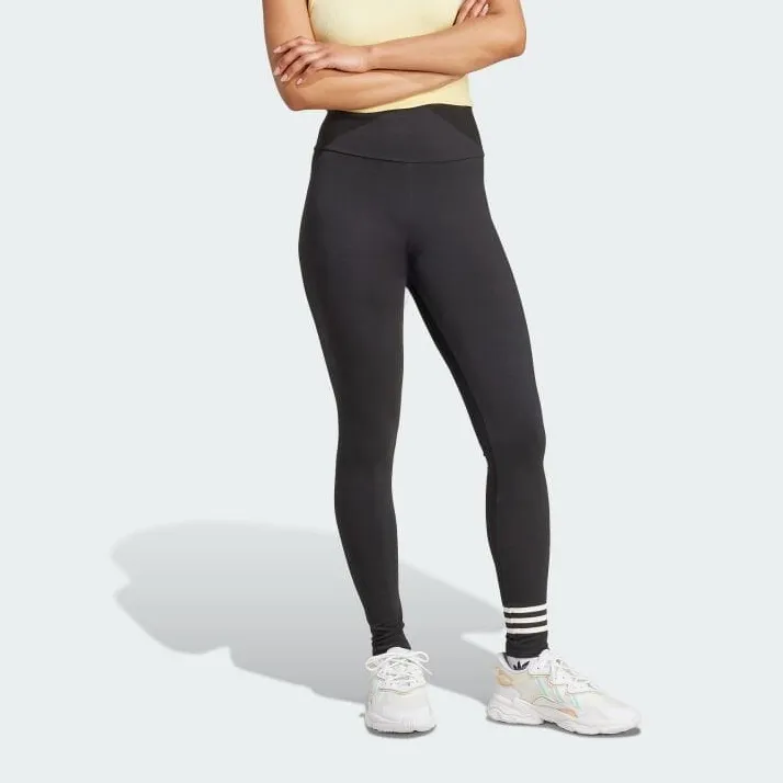 Adidas Women's Neuclassics Full Length Leggings Black/Cloud White-4