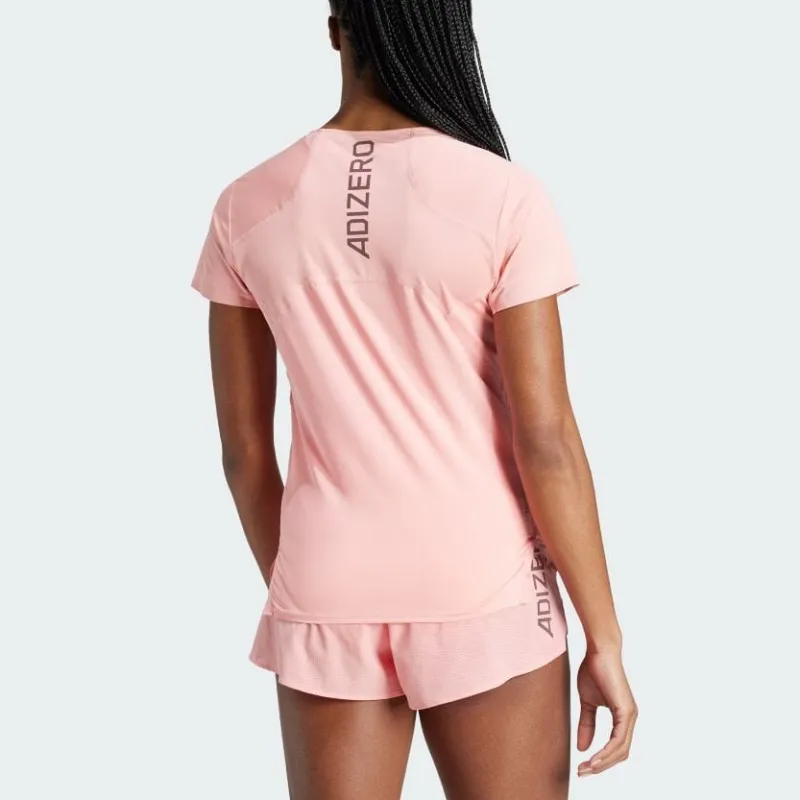 Adidas Adizero T-Shirt Women's Pink-2