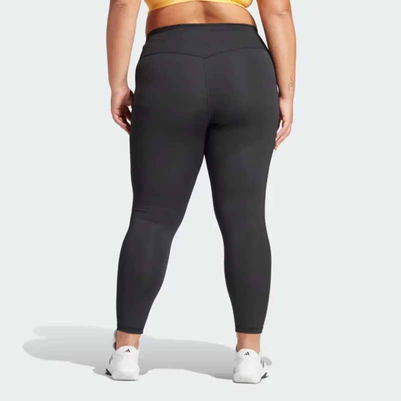 Adidas Free Shipping With AdiClub Optime Full Length Leggings Plus Size-2