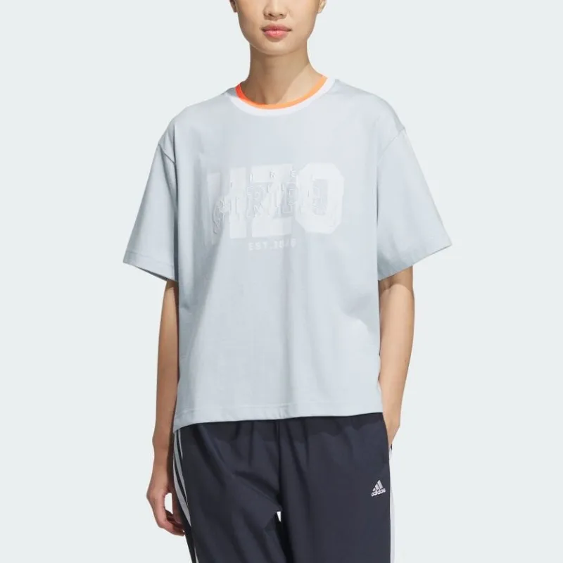 Adidas T Shirt Women's Halo Blue-1