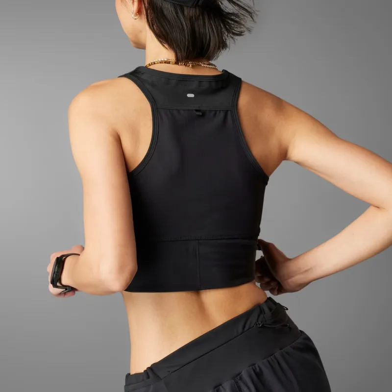 Adidas Free Shipping With AdiClub Ultimate HEAT.RDY Crop Top-2