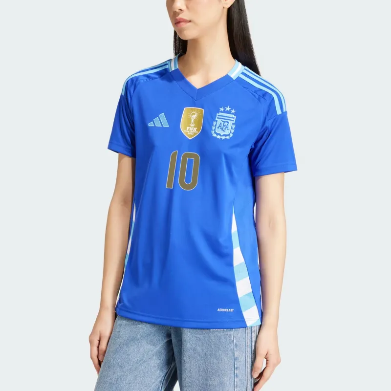 Adidas Free Shipping With AdiClub Argentina 24 Messi Away Jersey-3
