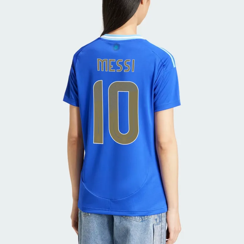 Adidas Free Shipping With AdiClub Argentina 24 Messi Away Jersey-4