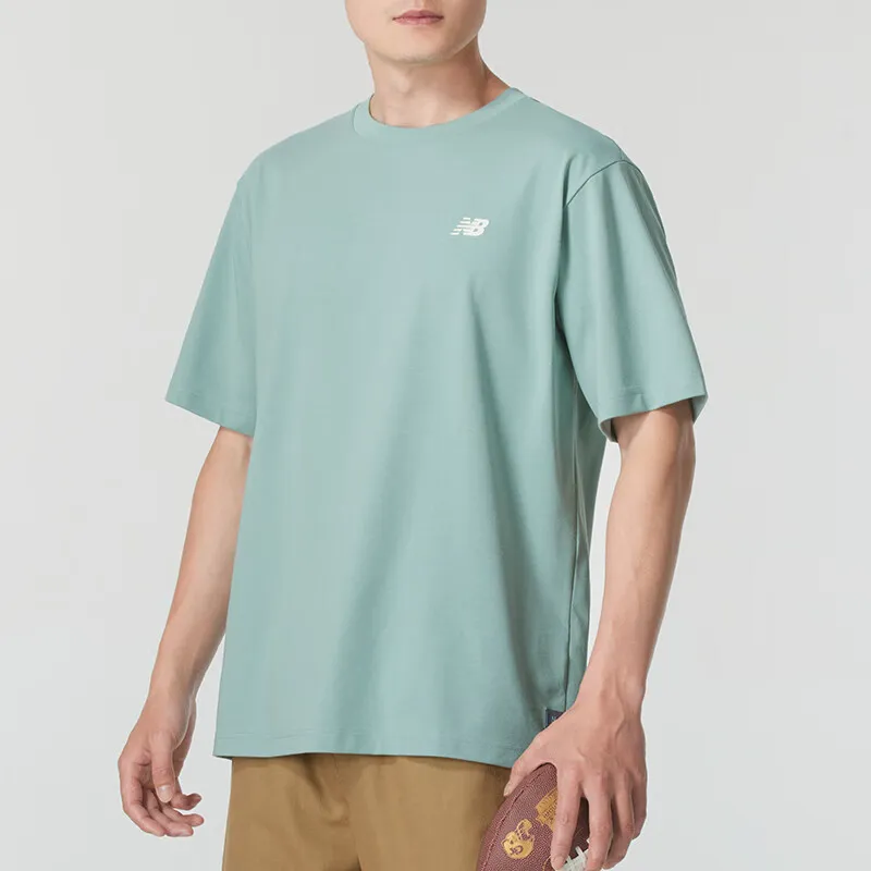 New Balance T Shirts Men Teal-3