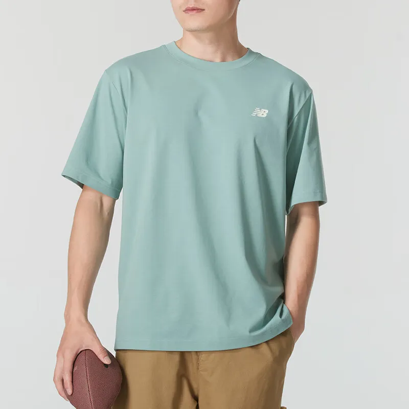New Balance T Shirts Men Teal-4