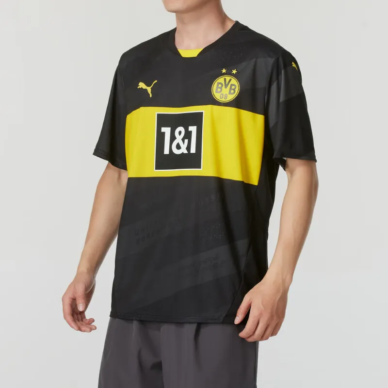 PUMA Borussia Dortmund 24/25 Men's Replica Away Soccer Jersey-3