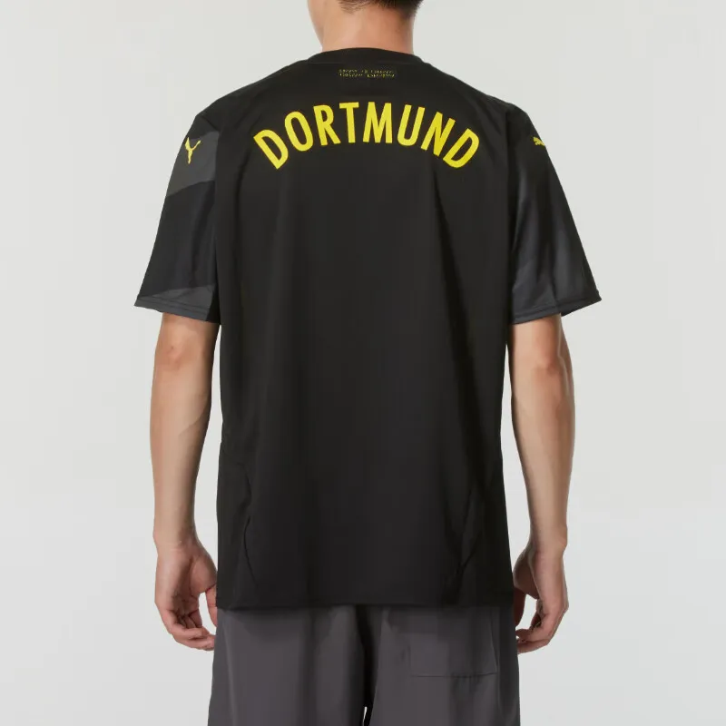 PUMA Borussia Dortmund 24/25 Men's Replica Away Soccer Jersey-4