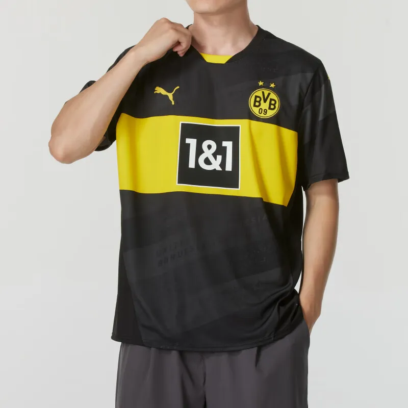 PUMA Borussia Dortmund 24/25 Men's Replica Away Soccer Jersey-2