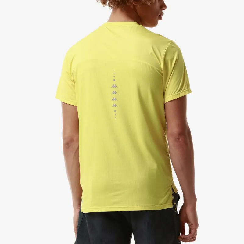 Kappa SS24 T-Shirt Men's Yellow-3