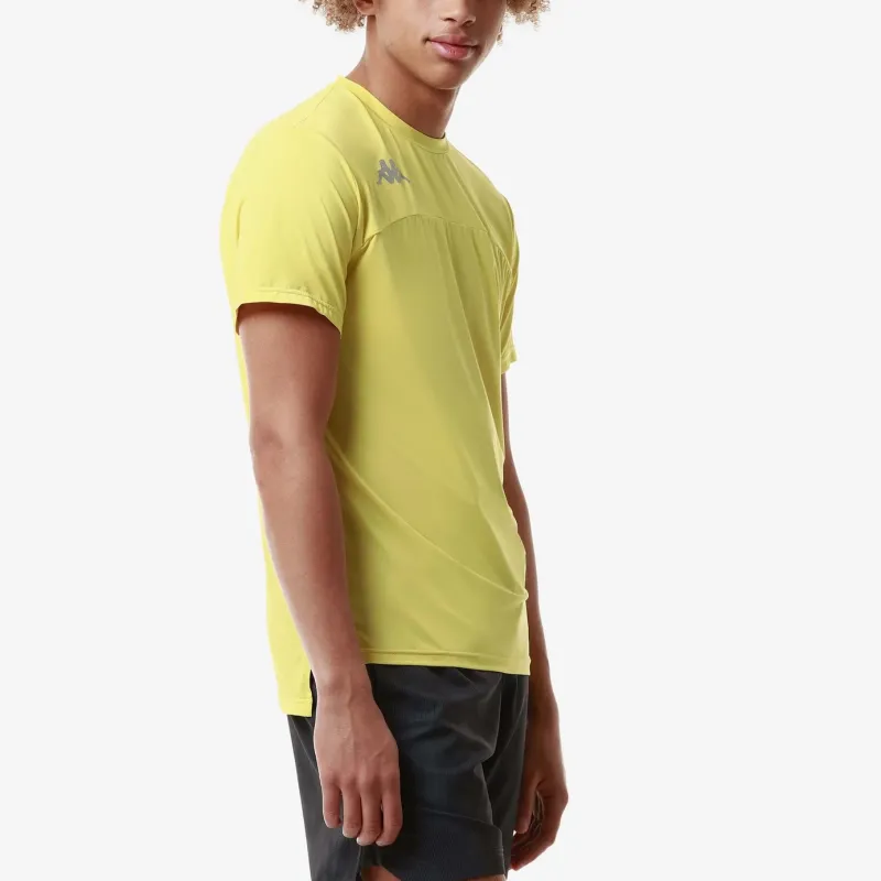 Kappa SS24 T-Shirt Men's Yellow-4