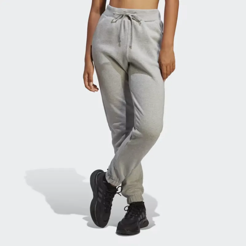Adidas Lounge LOUNGE FLEECE PANTS Knitted Sports Pants Women's Medium Gray-3