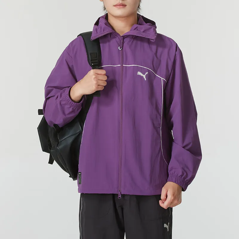 PUMA Jackets Coats Men's Purple-1