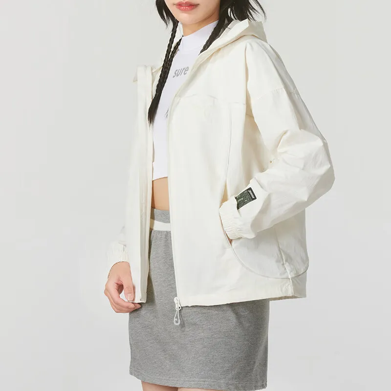 PUMA Jackets Coats Women's Ecru-5