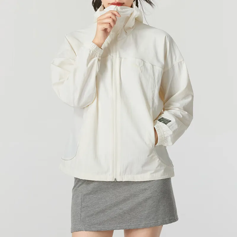 PUMA Jackets Coats Women's Ecru-1