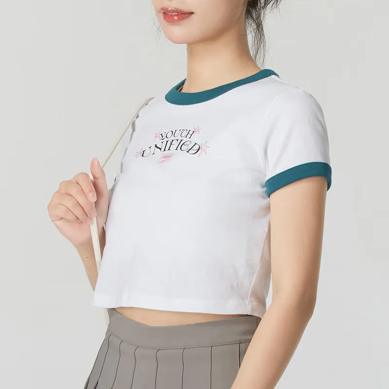 PUMA DOWNTOWN Regular T Shirt Women's White-3