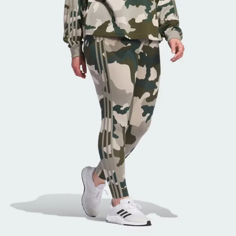 Adidas Essential Knitted Sports Pants Women's Army Green-3
