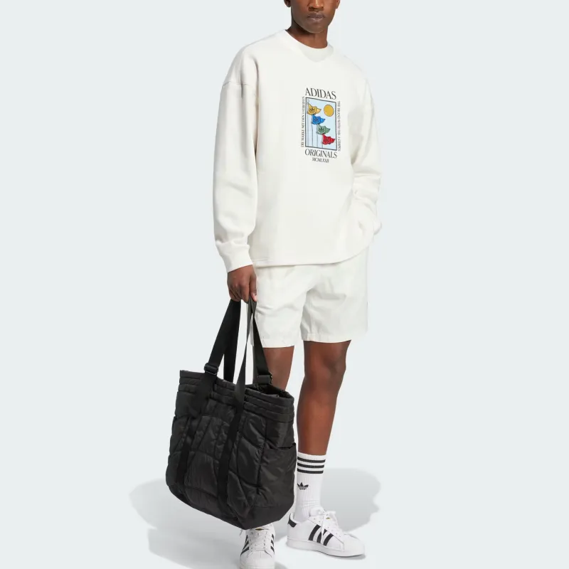 Adidas Originals OLPC Crew 2 OLPC CREW 2 Sweatshirt Men's Ivory-3