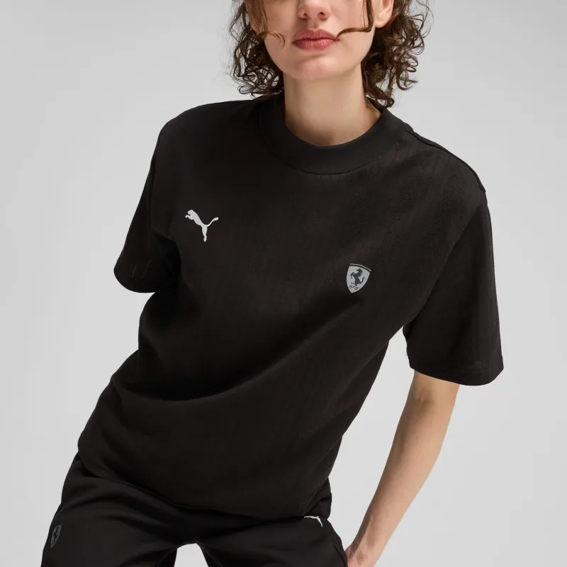 PUMA Scuderia Ferrari Regular T-Shirt Women's Black-2