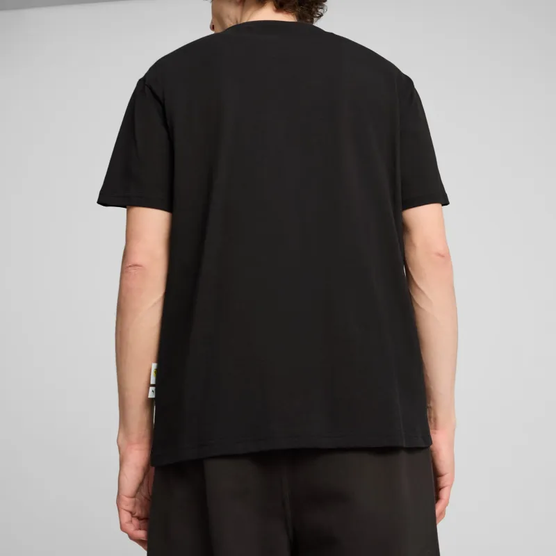 PUMA Scuderia Ferrari SS24 T Shirt Men's Black-3