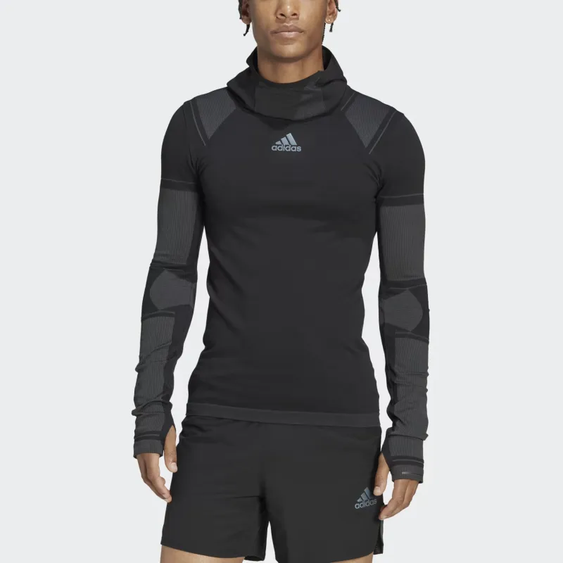 Adidas X-CITY LONG SLEEVE Sweatshirt Men's Black-1