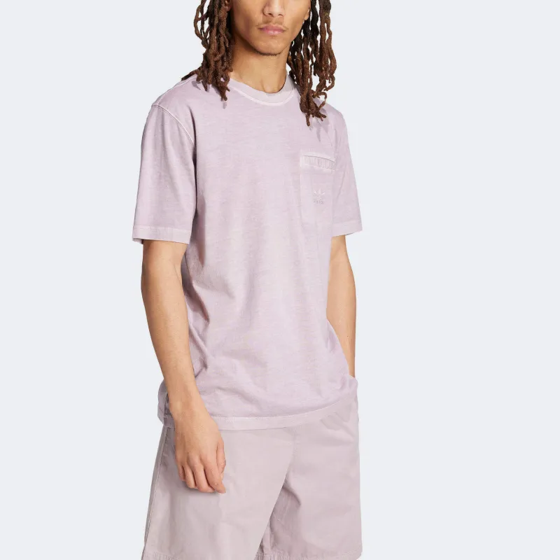 Adidas Originals TrefoilESSENTIALS T Shirt Men's Purple-1