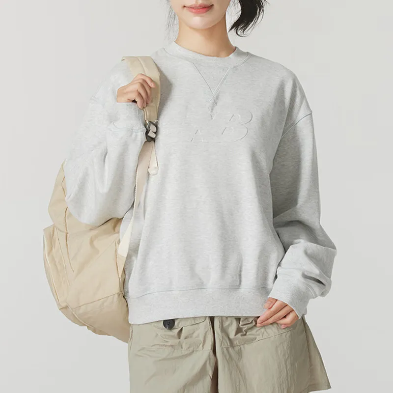 New Balance Sweatshirt Women's Gray-1