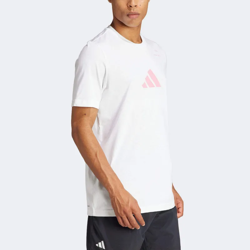 Adidas Sport Performance DAME 5 T-Shirt Men's White-3