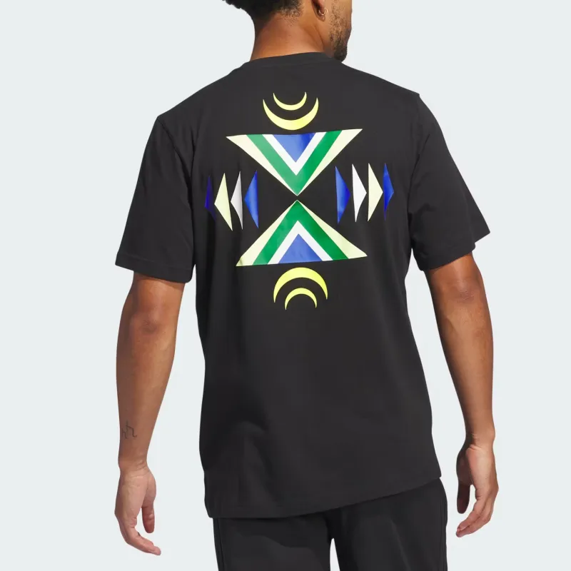 Adidas Originals Skateboarding BRASIL CRIOLA T-Shirt Men's Black-3