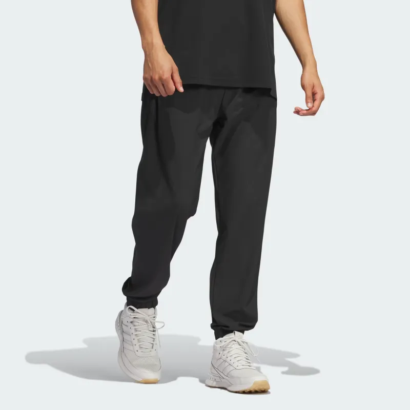 Adidas Ultimate365 SPORT JOGGERS Knitted Sports Pants Men's Black-3