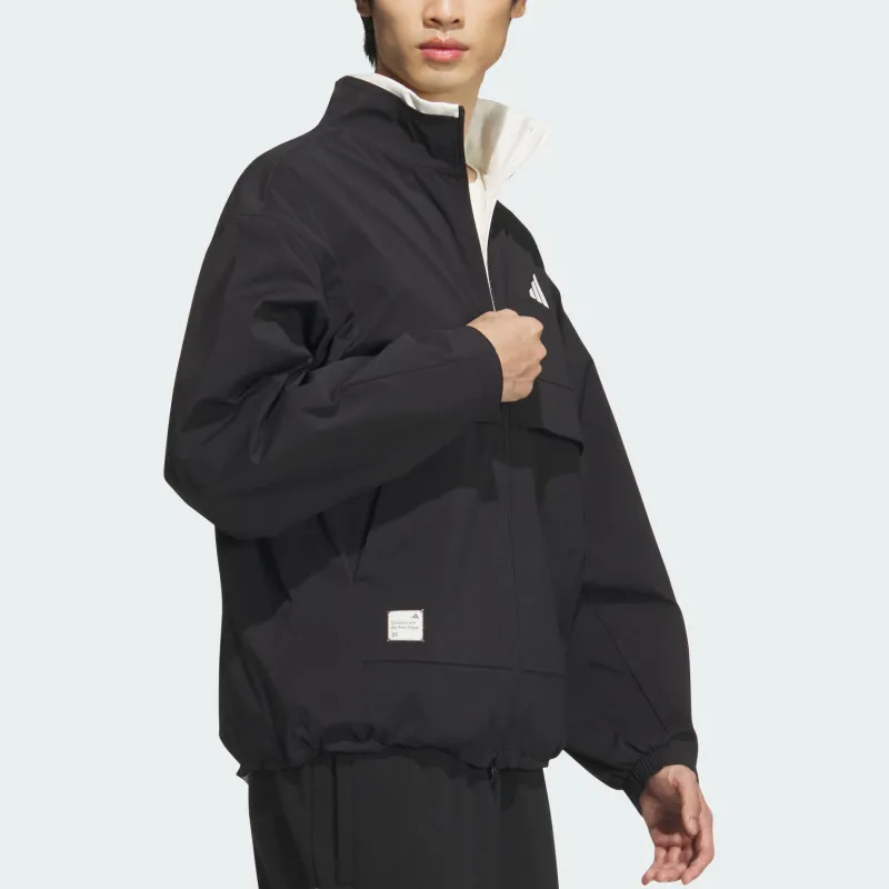 Adidas FW24 Woven Jacket Jackets Coats Men Black-3