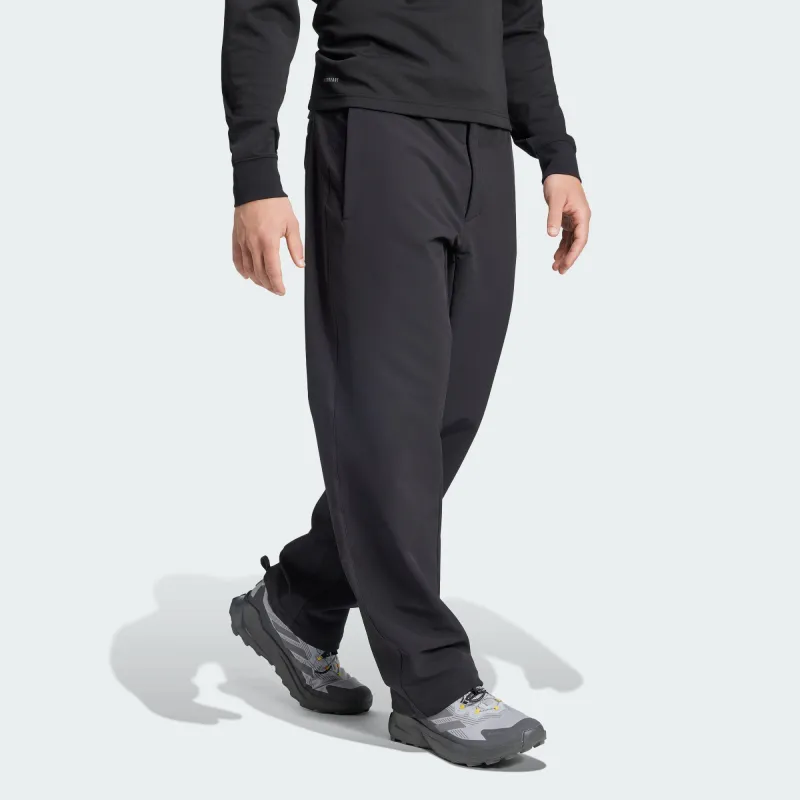 Adidas x National Geographic FW24 NATIONAL GEOGRAPHIC SOFTSHELL Casual Pants Men Black-4