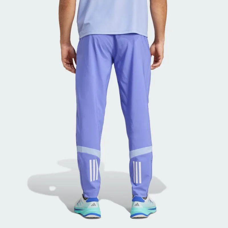 Adidas AEROREADY Run Knitted Sports Pants Men's Half-Cobalt Blue / Sparkling Blue-1
