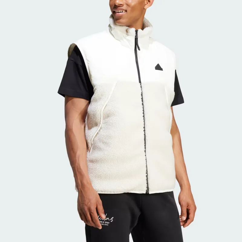 Adidas SportswearCITY ESCAPE Vest Men's Gray White-3