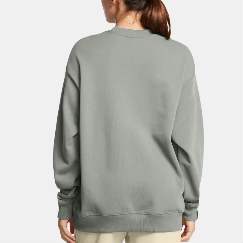 Under Armour ProjectRock Heavyweight Tools Of The Trade Crew Sweatshirt Women's Clay Green/Black-3