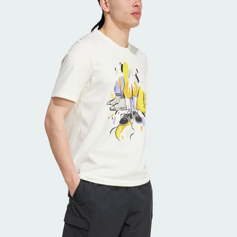 Adidas Real Madrid Seasonal Graphic T Shirt-3