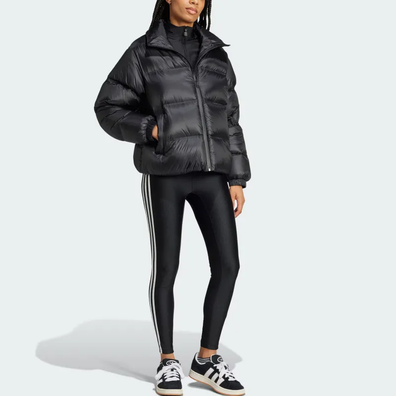 Adidas Originals Clover Series Outfit Down Jacket Women's Black-2