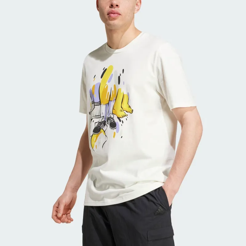 Adidas Real Madrid Seasonal Graphic T Shirt-4