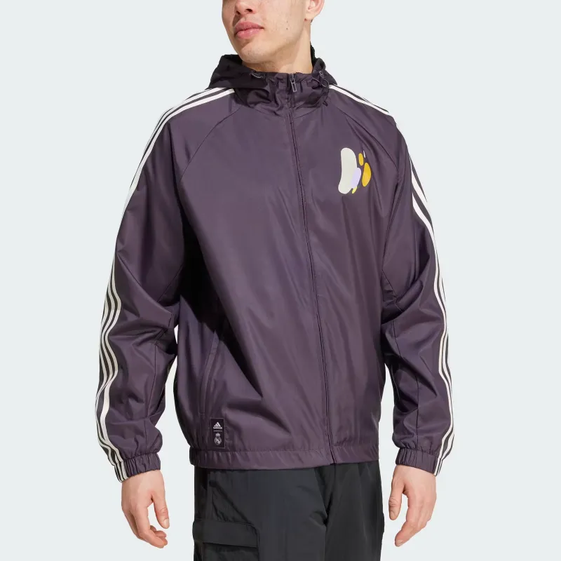 Adidas Real Madrid Seasonal Windbreaker-3