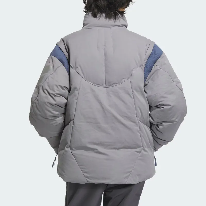 Adidas FW24 Down Jacket Men's Gray-5