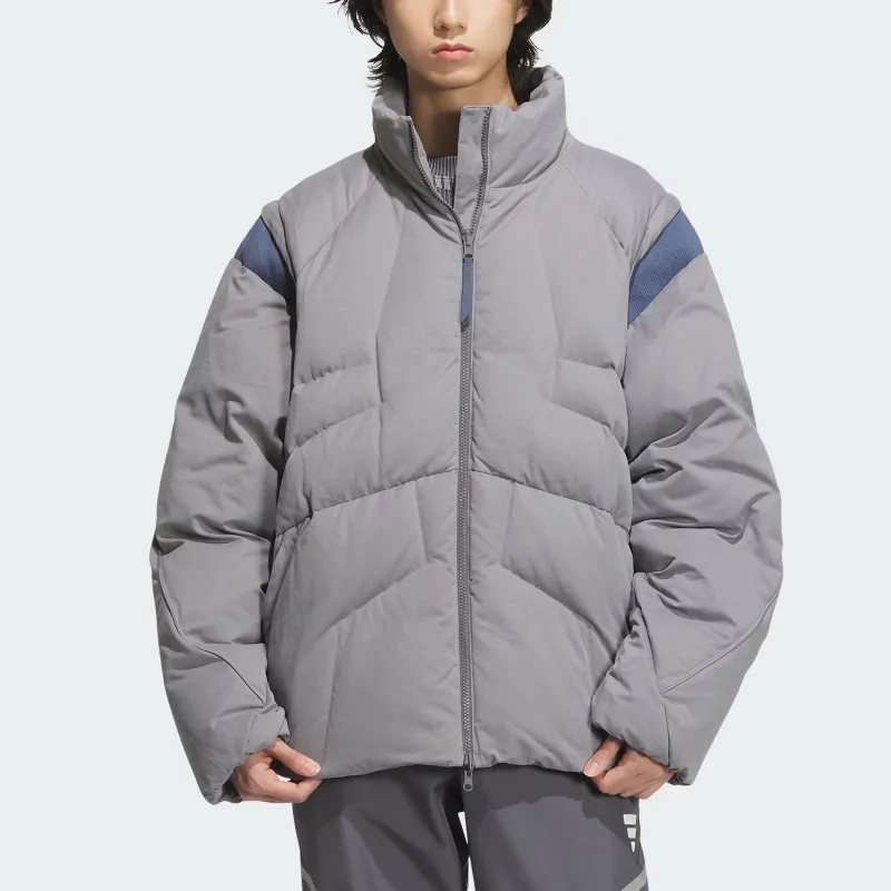 Adidas FW24 Down Jacket Men's Gray-2