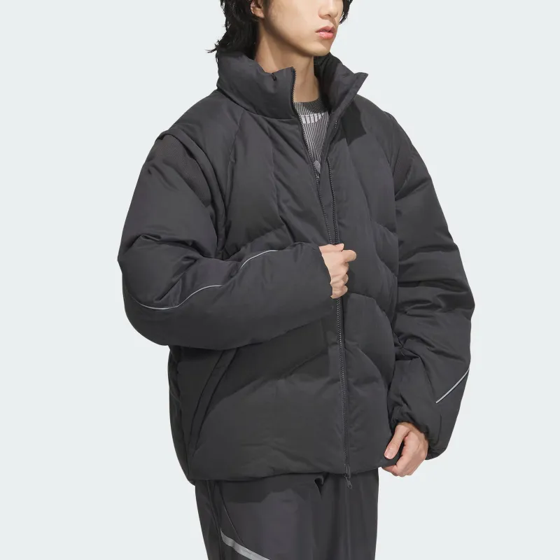 Adidas FW24 Down Jacket Men's Carbon Black-4