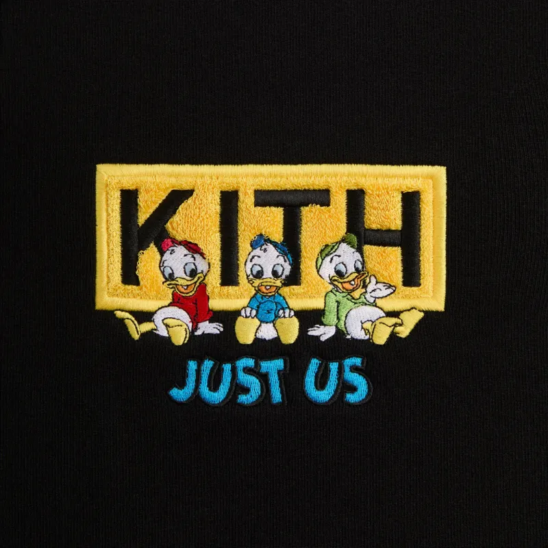 KITH For Disney Donald Duck Triplets Vintage Nelson Crewneck-2