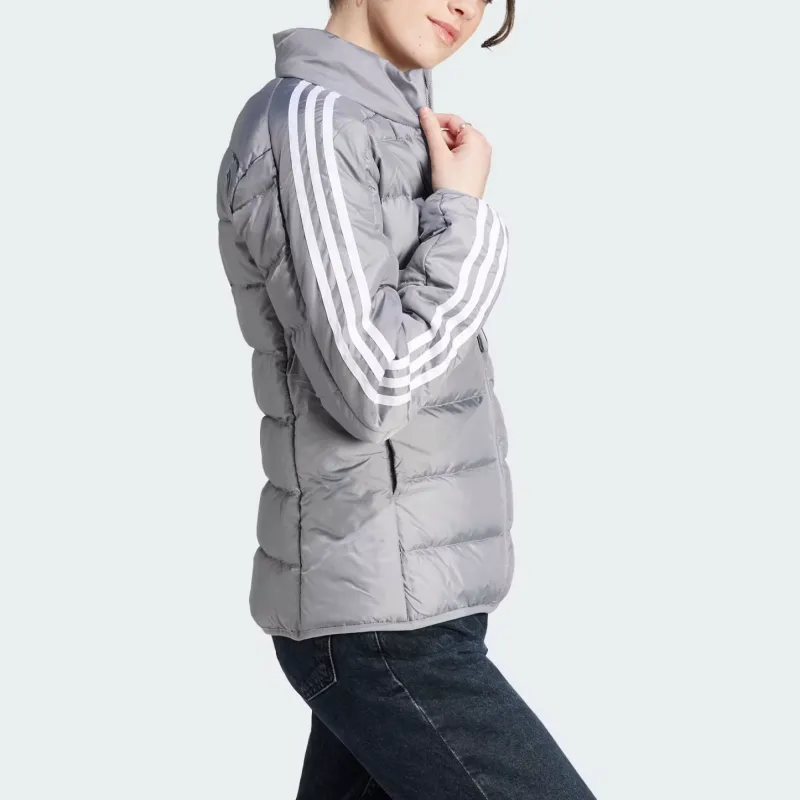 Adidas ESSENTIALS FW24 Down Jacket Women's Gray-3