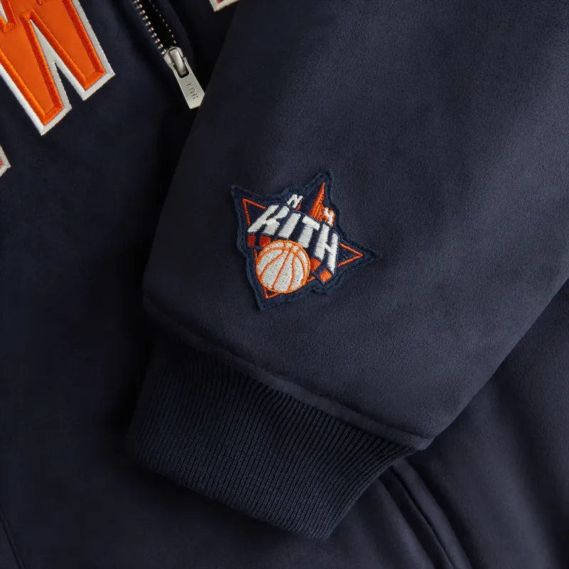 KITH X New York Knicks Women's Hooded Jacket Nocturnal-4