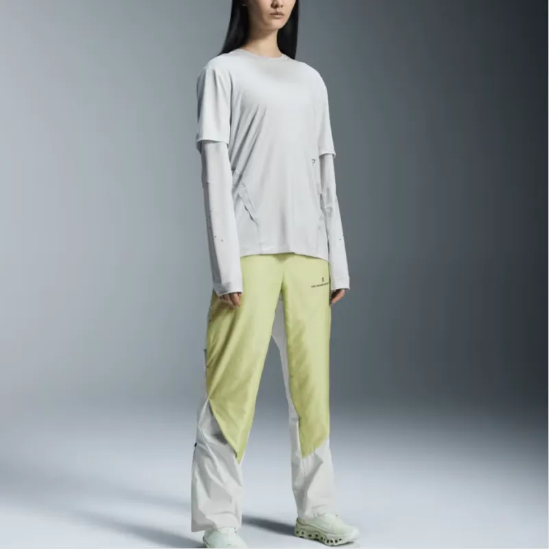 On x POST ARCHIVE FACTION PAF Zero Casual Pants Unisex Grass Yellow-1