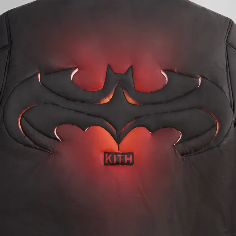 KITH X Batman Brixton Quilted Puffed Jacket-2